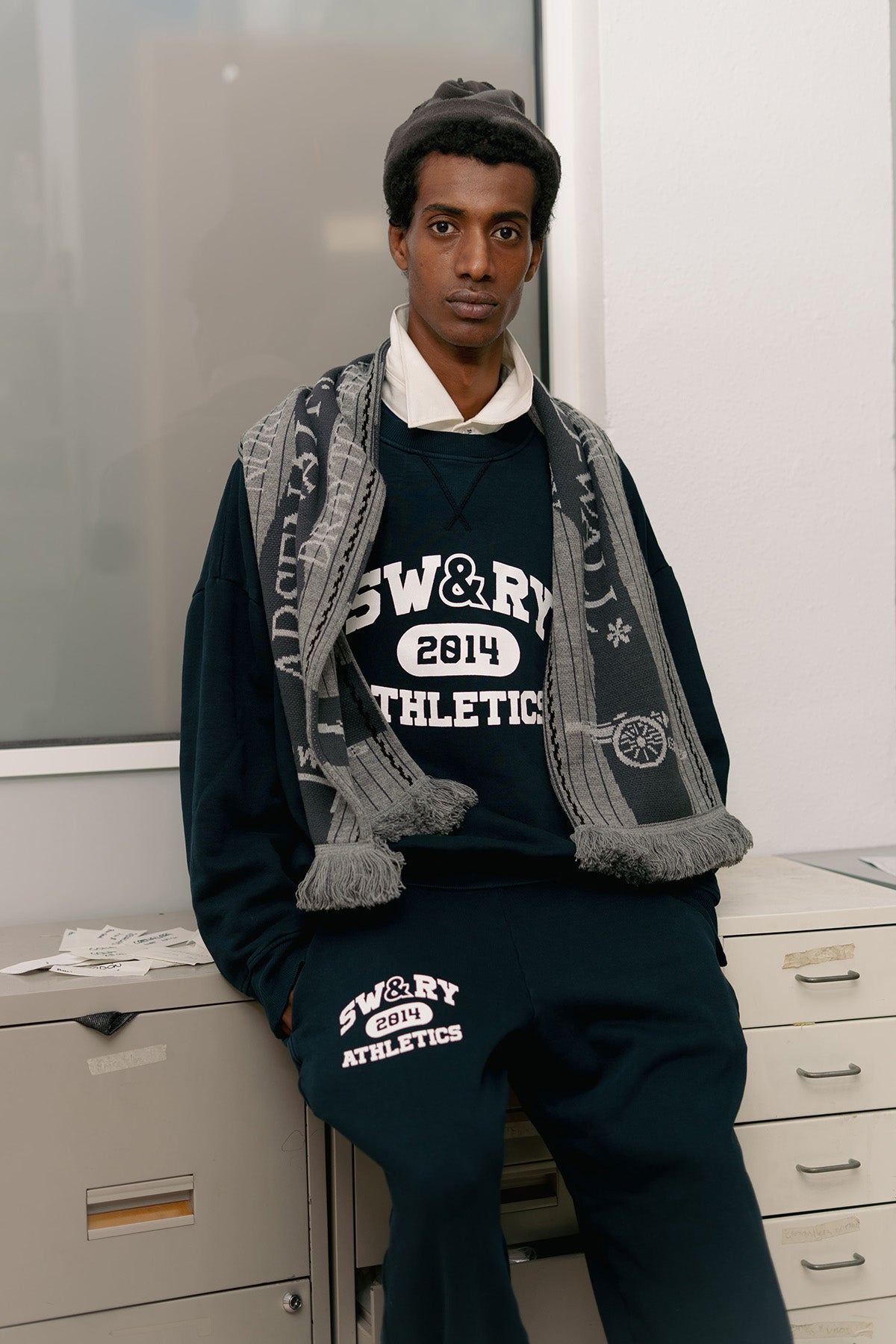Blue Athletic Swyry Crewneck